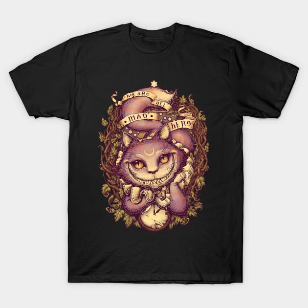 Cheshire Cat T-Shirt by Medusa Dollmaker